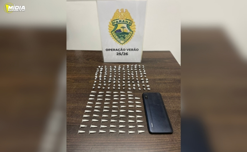 PMPR prende homem por tráfico de drogas em Matinhos