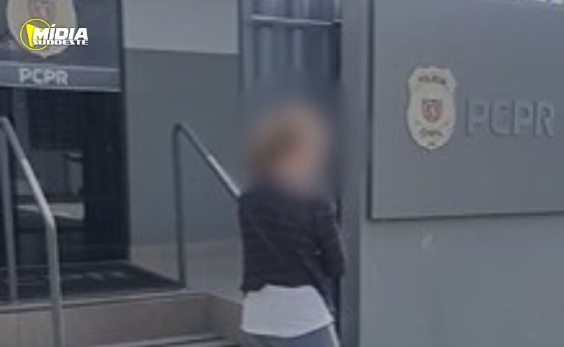 Vídeo mostra ex-moradora de Santo Antonio do Sudoeste antes de ficar à disposição da Justiça