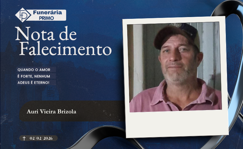 Nota de Falecimento: Auri Vieira Brizola