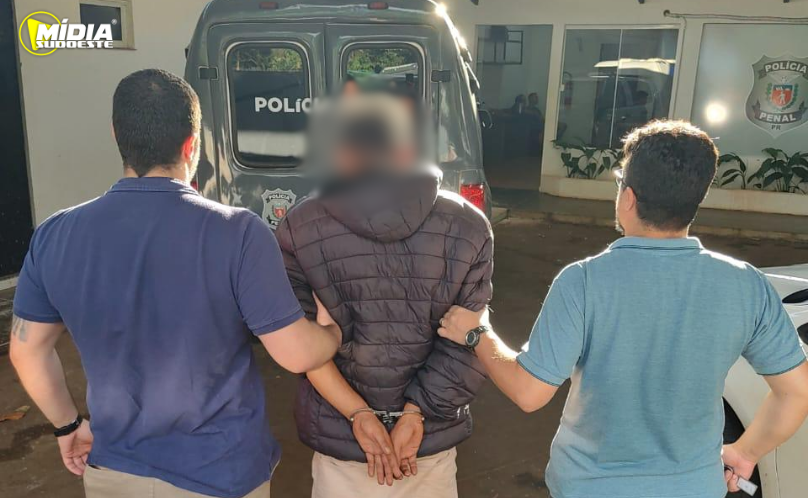 Homem é preso em Cascavel por estupro de vulnerável e tentativa de incêndio
