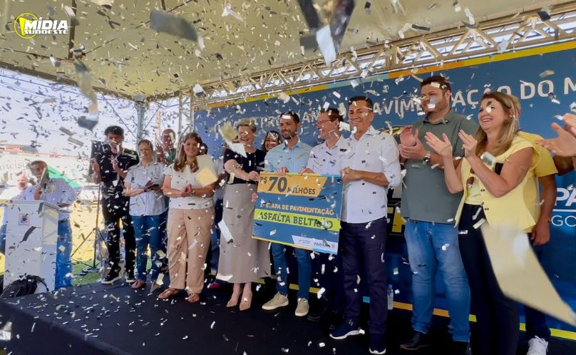 Francisco Beltrão lança o maior programa de asfaltamento da história 