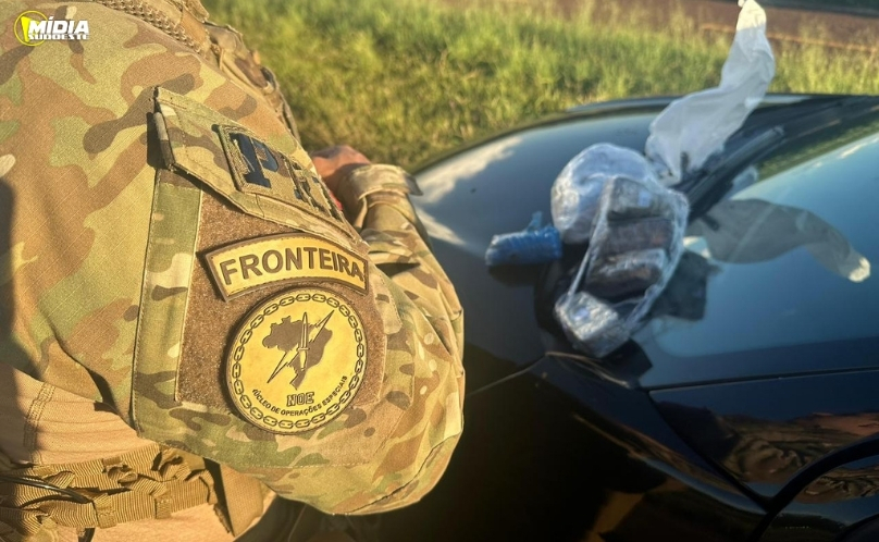 PRF apreende mais de 2,8 quilos de haxixe em abordagem