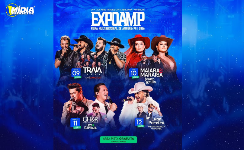 EXPOAMP tem data confirmada e ocorre de 09 a 12 de abril