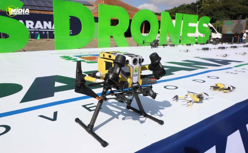 Governo do Paraná entrega drones para forças de segurança