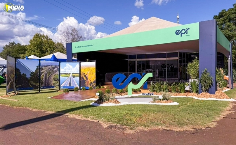 EPR Iguaçu participa do Show Rural Coopavel e orienta público sobre o Pedágio Eletrônico