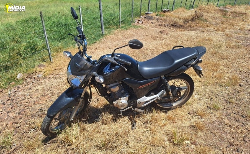 Motociclista fica gravemente ferido após tombamento na SC-163