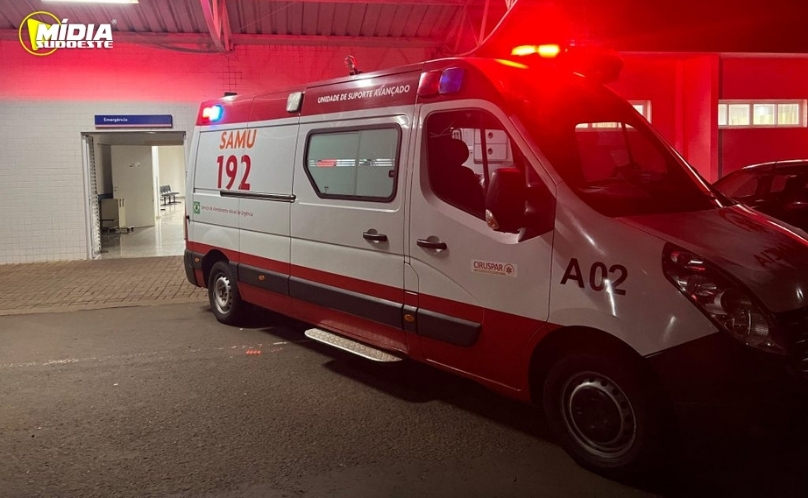 Homem é socorrido em estado grave após acidente na PR-493