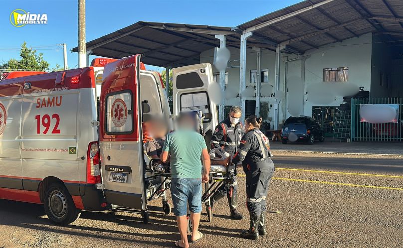 SAS: motociclista foge da PRF, perde o controle e sofre acidente