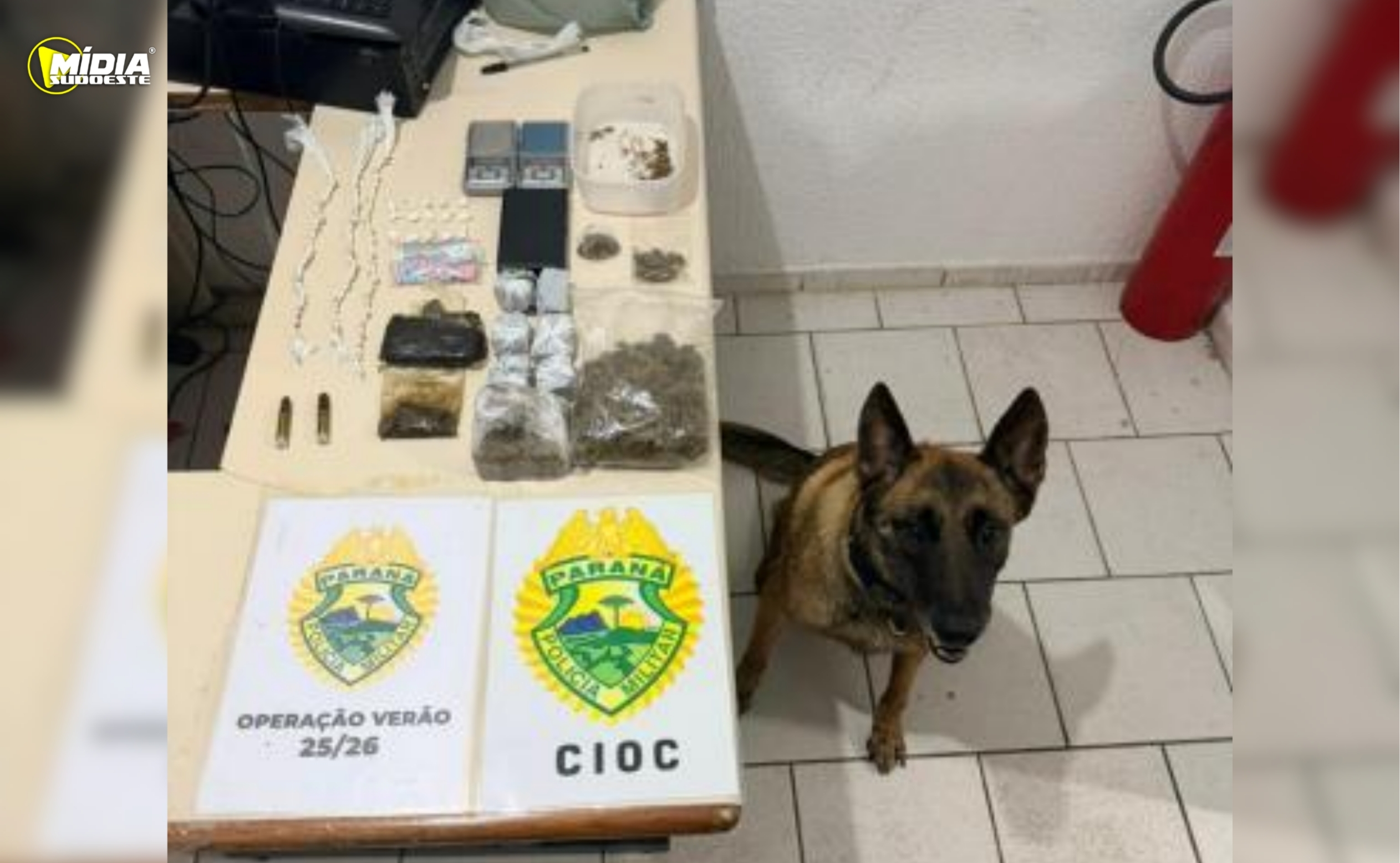 PRF apreende medicamentos