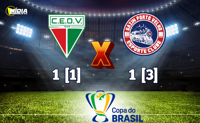 Porto Velho brilha nos pênaltis e avança na Copa do Brasil