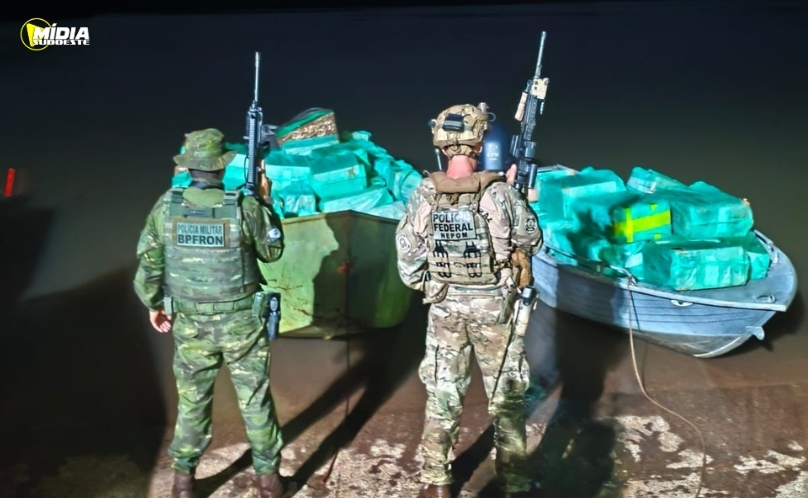 BPFRON e PF interceptam 6 mil cigarros