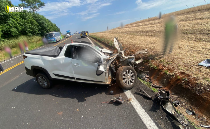 Jovem de 19 anos morre em grave acidente na PR-182 em Ampére