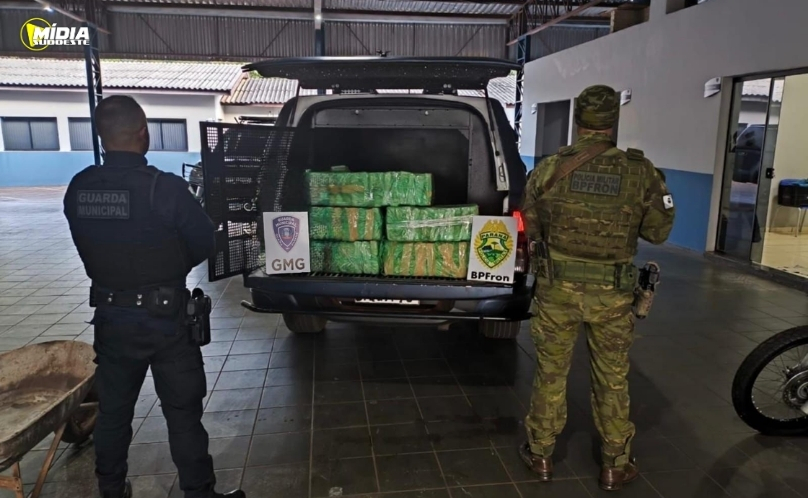 BPFRON apreende 78 quilos de maconha durante operação