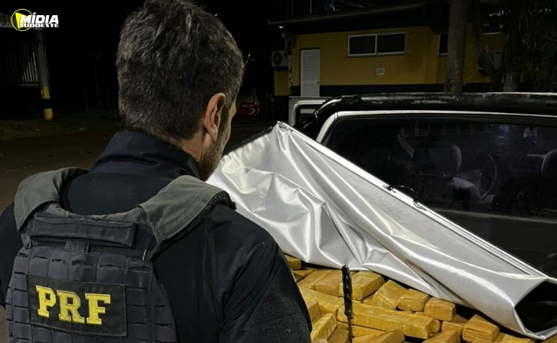 PRF apreende quase 350 quilos de droga na BR-277