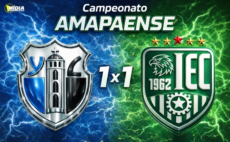 Independente-AP e Ypiranga-AP empatam pela 2ª rodada do Amapaense