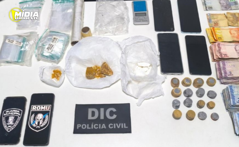 Adolescente é apreendido e drogas são encontradas em operação