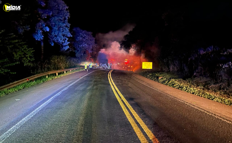 Motorista morre em grave acidente na BR-277