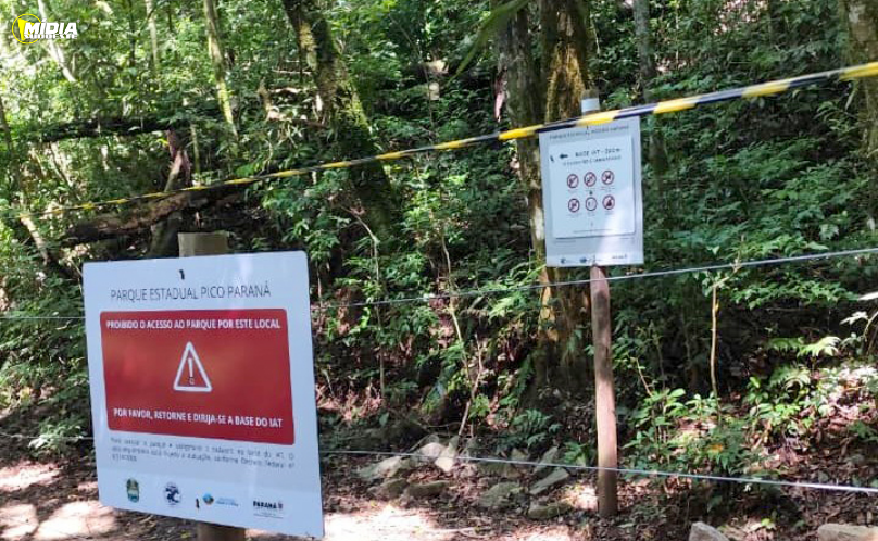 IAT e Polícia Ambiental multam 15 pessoas por acesso irregular ao Pico Paraná