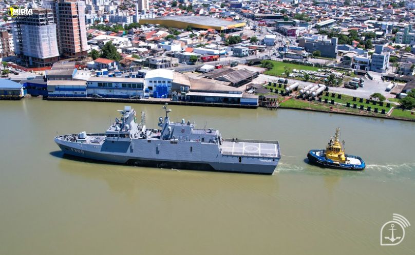 Fragata “Tamandaré” chega pela primeira vez ao Rio de Janeiro