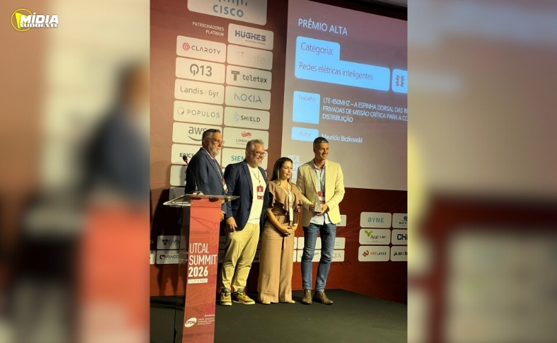 Copel recebe prêmio por rede de telecomunicações