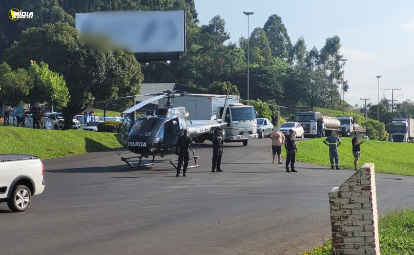 Helicóptero aeromédico é mobilizado após grave colisão na BR-282