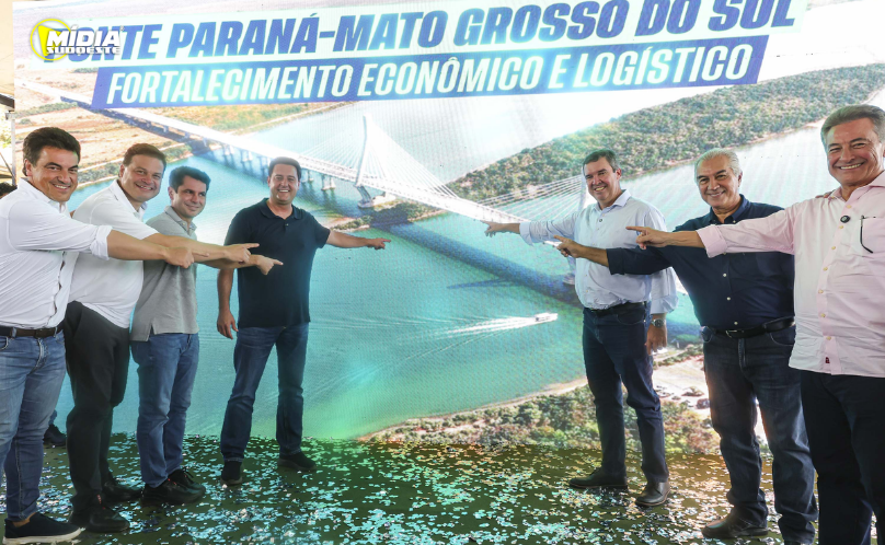 Ponte bilionária pode mudar rota de cargas entre Paraná e Mato Grosso do Sul