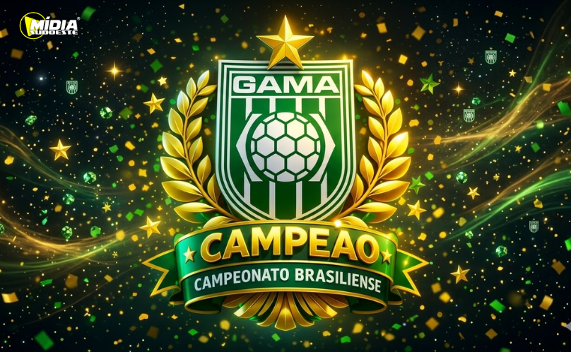 Gama vence Sobradinho e conquista o título do Campeonato do Distrito Federal 