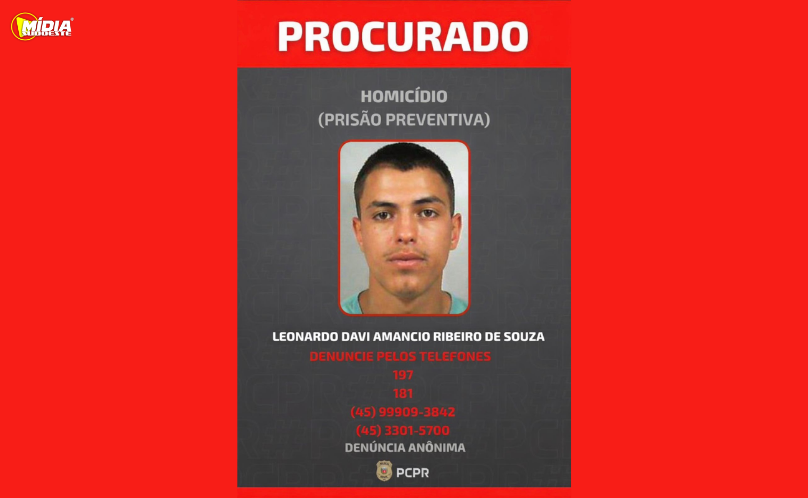 Suspeito de homicídio é alvo de buscas da Delegacia de Homicídios