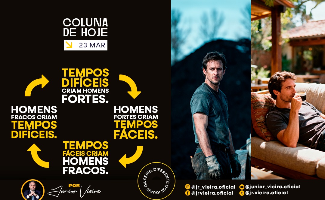 Não existe caminho fácil, existe caminho mais seguro