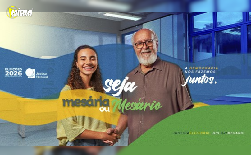 Justiça Eleitoral abre cadastro para mesários voluntários nas Eleições 2026