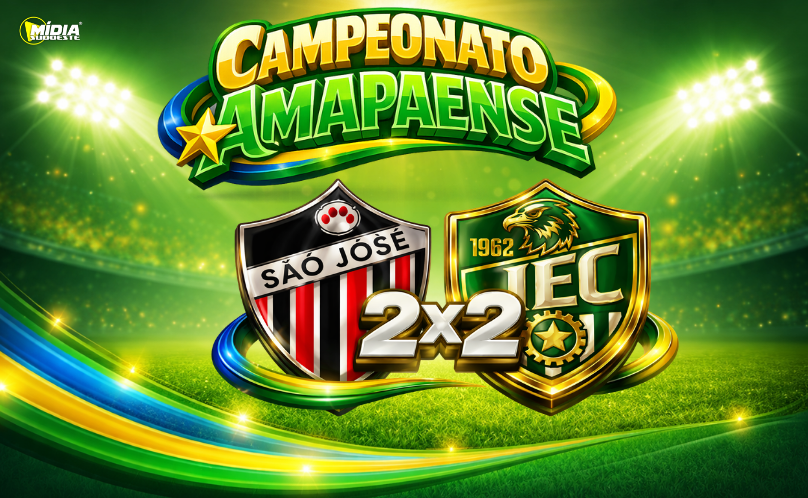 São José e Independente empatam em jogo movimentado pelo Amapaense