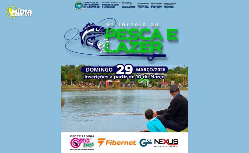 SAS: torneio de Pesca e Lazer acontece neste domingo
