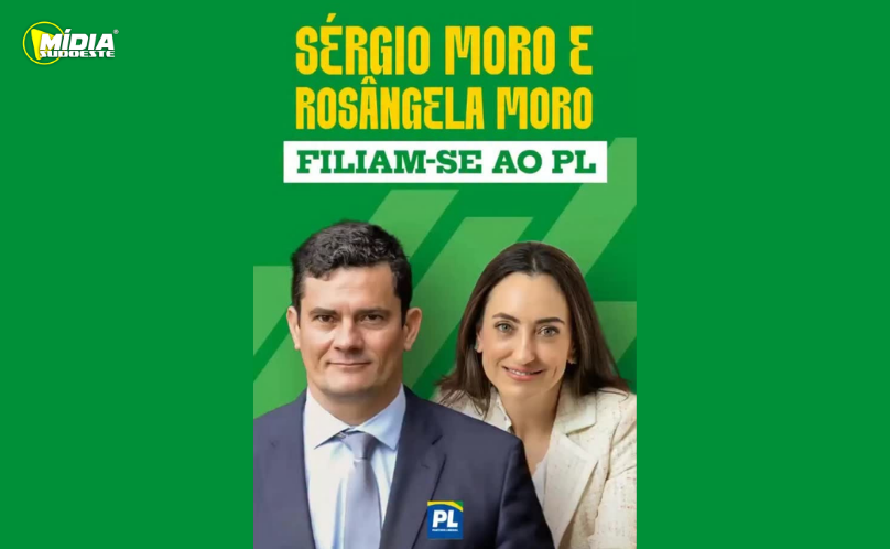 Sérgio Moro se filia ao Partido Liberal em ato realizado em Brasília