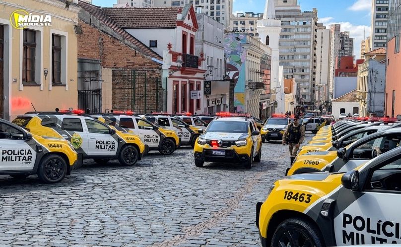 PMPR reforça combate à violência doméstica com 54 novas viaturas