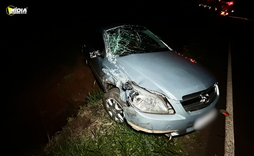 SAS: acidente na PR-481 deixa uma mulher ferida