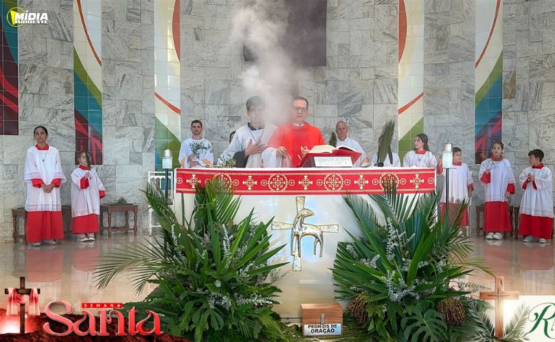 Domingo de Ramos: fé, amor e esperança marcam início da Semana Santa em Santo Antonio do Sudoeste