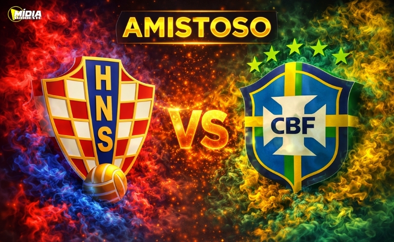 Brasil enfrenta a Croácia em amistoso nesta terça-feira