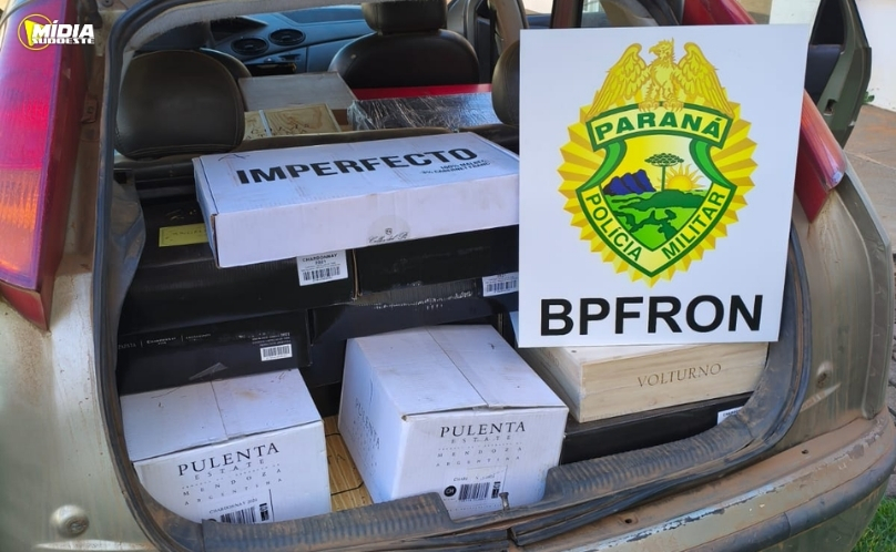 SAS: Homem é preso com 267 garrafas de vinho argentino sem documentação