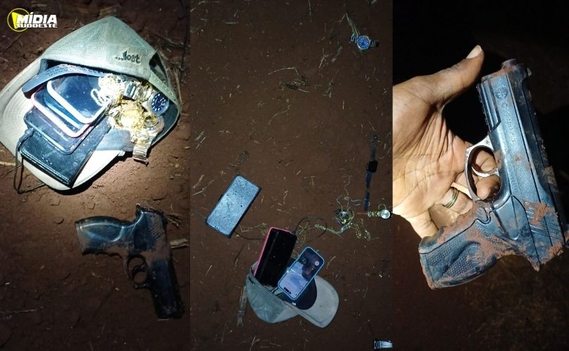 Três homens são presos após roubo a ônibus na BR-158