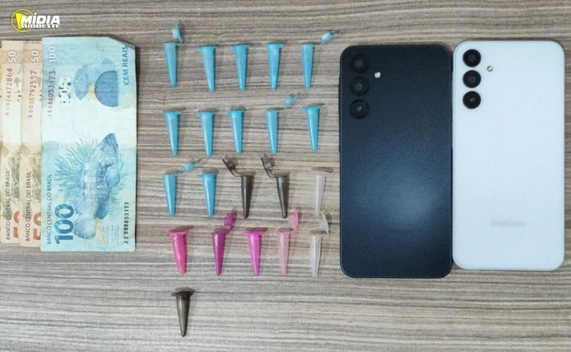 PCPR desarticula esquema de tráfico de drogas e prende três pessoas