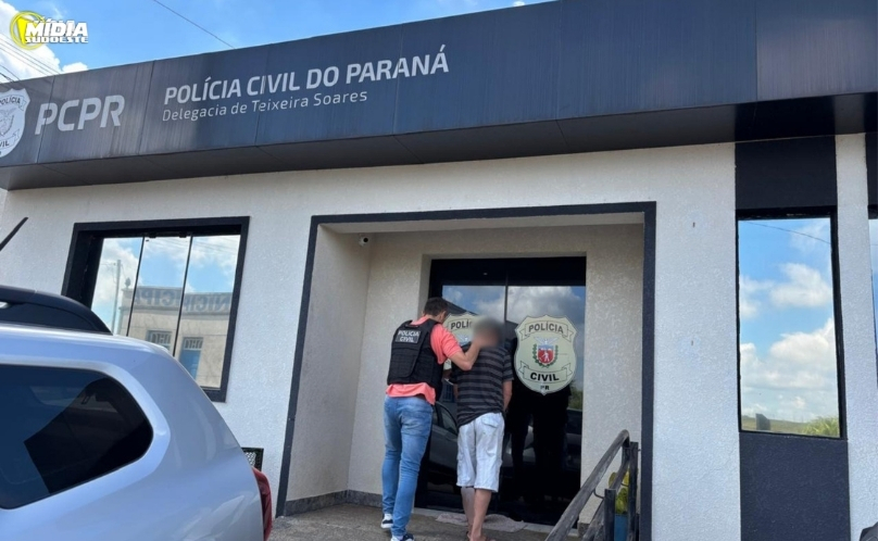 PCPR prende suspeito de abuso sexual contra a própria neta em Teixeira Soares