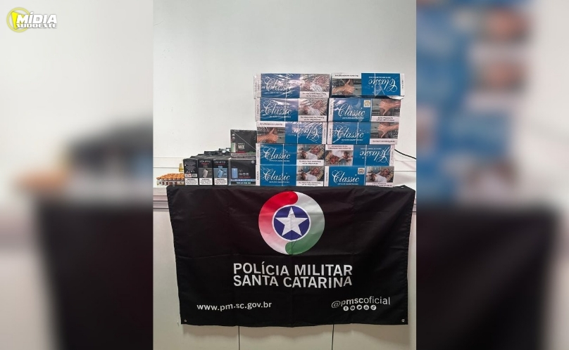 Idoso é flagrado com carga de contrabando avaliada em R$ 35 mil