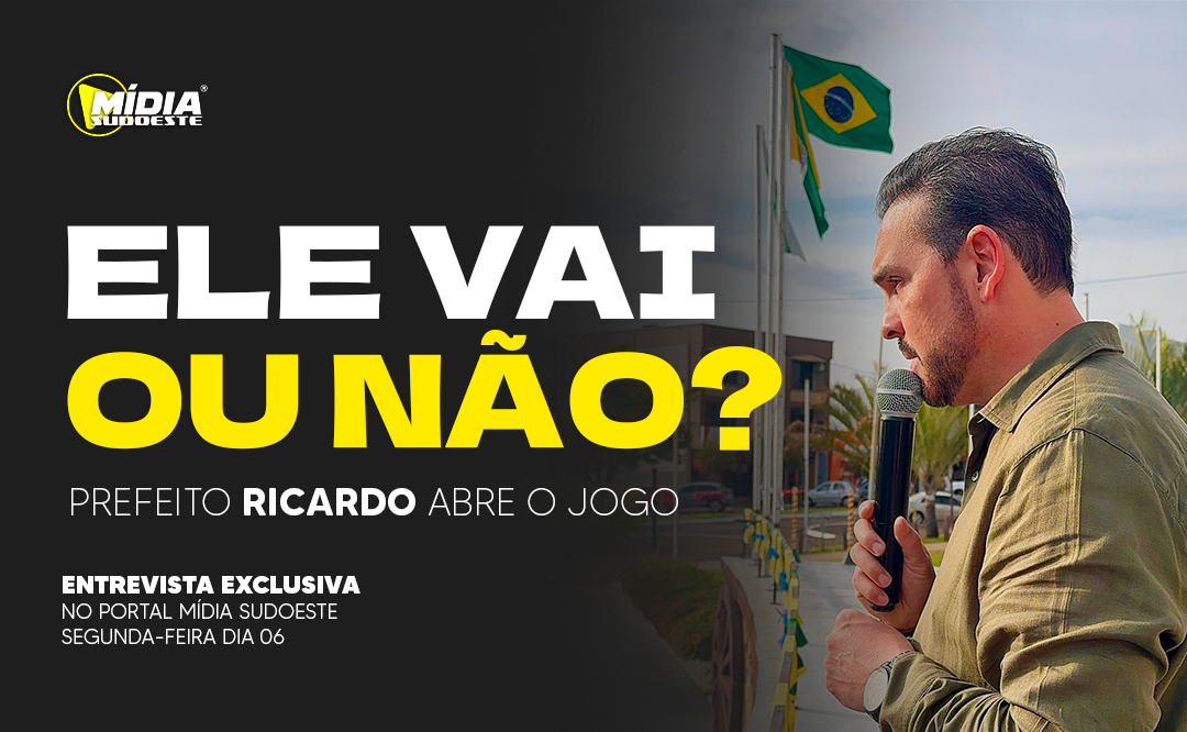 Ele vai ou não? Prefeito Ricardo vai se pronunciar após especulações sobre candidatura
