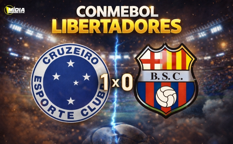 Cruzeiro vence o Barcelona de Guayaquil na estreia da Libertadores