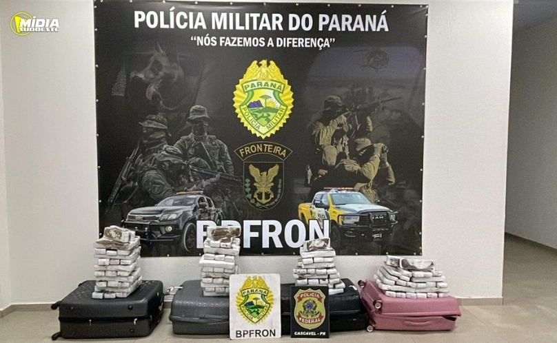 Quatro pessoas são presas com mais de 100 kg de maconha