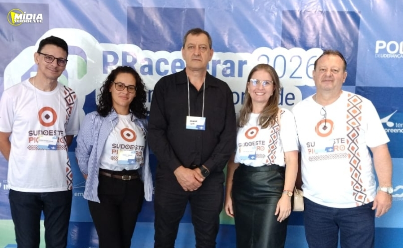 Município de Marmeleiro marca presença em lançamento de feira do Sebrae