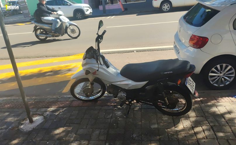 Motoneta furtada é recuperada pela Polícia Militar