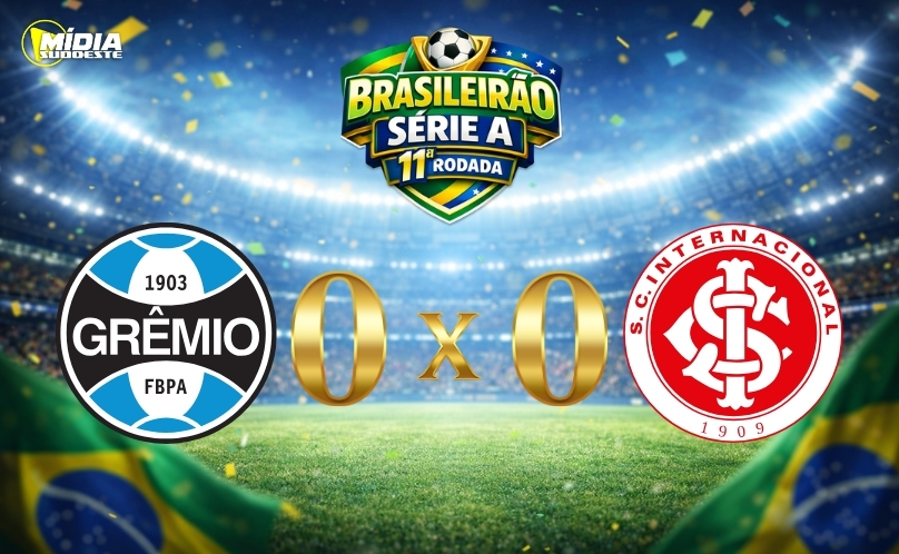 Gre-Nal 452 termina sem gols no Beira-Rio em jogo de poucas emoções