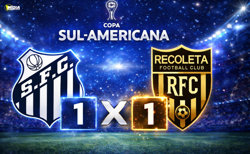 Santos decepciona, empata na Vila e afunda na Sul-Americana