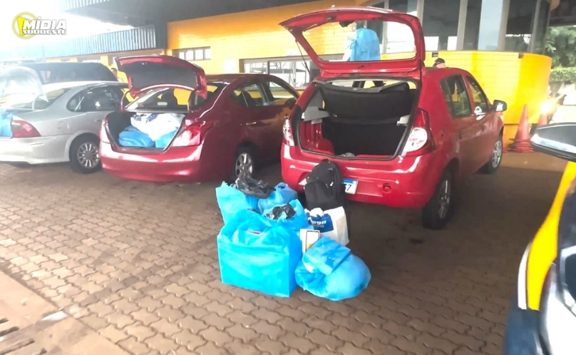 PRF aborda comboio e apreende mercadorias irregulares na BR-277